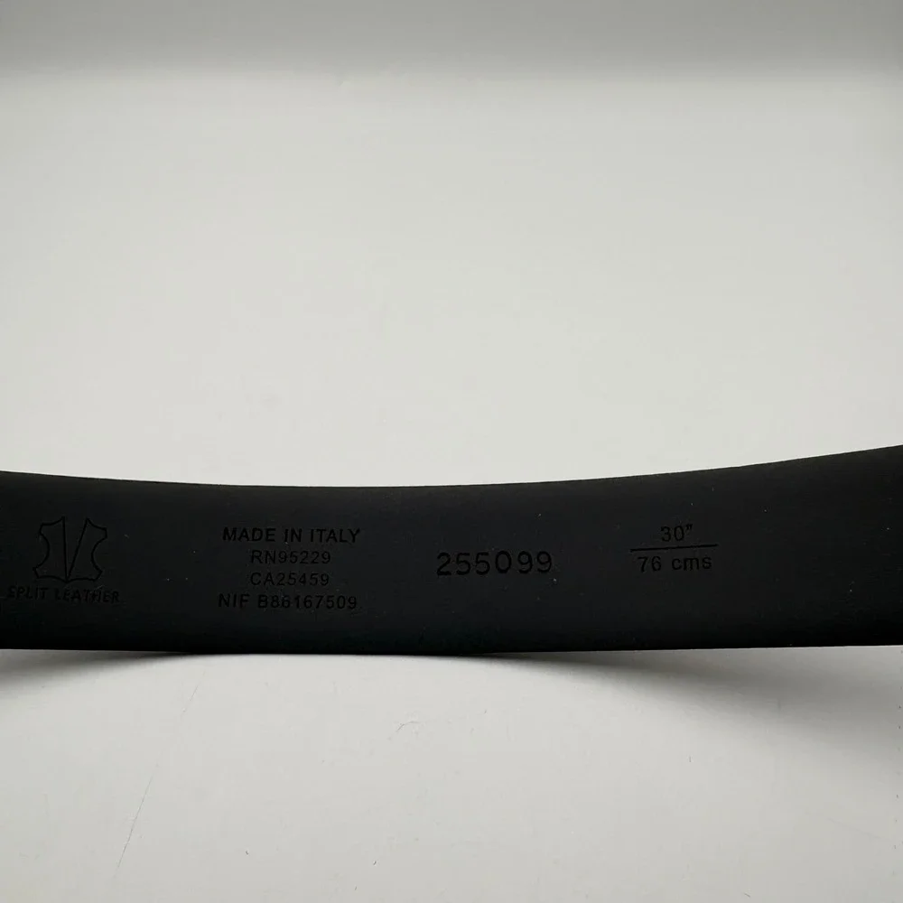 Ted Baker‎ London Mens Alligator Embossed Leather Belt Made in Italy 30 76cm